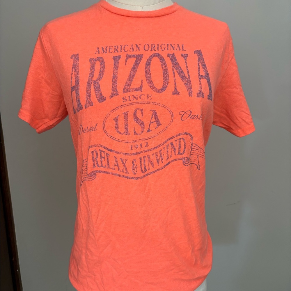 Arizona Jean Company Orange Short Sleeve Tee